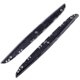 thumbnail image 4 of 2Pcs Chrome Plated L&R Hood Trims Above Kidney Grille Fit for E90 E91 325I 330I 328I 2006-2008, 4 of 5