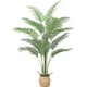 thumbnail image 1 of 7ft artificial palm tree con real bark design y 9 adjustable branches para indoor home y oficina moderno decor, 1 of 5