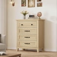 thumbnail image 6 of Dresser for Bedroom  in Wide Drawer Dresser with Storage Freestanding  Wooden Closet Storage Chest for Living Room  Bedroom  Entryway  Grey, 6 of 6