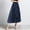 Navy, variant on Women Mid Length Skirt Dance Party A Line High Waisted Pleated Skirt Holiday Party Half Skirts Bohemian Skirt Light Skirt for Women Extra Long Bed Skirt Full Rain Skirt Skirt Sequin Skirt for Women