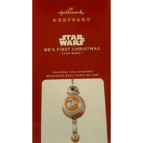 Hallmark Keepsake Ornament Star Wars BB's First Christmas 2020