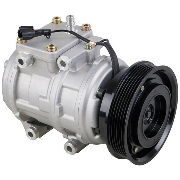 AC Compressor & A/C Clutch For Kia Sportage & Hyundai Tucson V6 2005 2006 2007 2008 2009 - Replaces Doowon 10P - BuyAutoParts