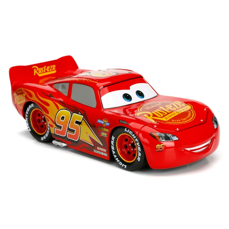 Disney Pixar Cars 1:24 Lightning McQueen Die-cast Car - Walmart.com