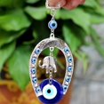 thumbnail image 2 of Elephant RY272 plastic eye piece ,Turkish horseshoe devil eye elephant home decoration pendant classical good luck five blessings wall decoration creative wall hanging, 2 of 8