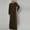 Brown, variant on Generic Men's Muslim Dresses Half Zip Long Sleeve Shirts Kaftan Middle East Islamic Long Gown Saudi Arab Thobe Dubai Robe