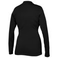 thumbnail image 3 of Women's Fleece Thermal Mock Neck Full Sleeves Compression Shirt for Running Work, 3 of 3