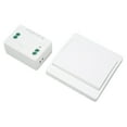 Njide Wireless Light Switch Waterproof Self Powered Remote Controller Wireless Wall Mounted