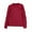 Red-Sweater, variant on Qetyuw Women's Solid Color Cable Knit Sweaters Oversized Long Sleeve Mock Neck Pullover Jumper Casual Chunky Sweater
