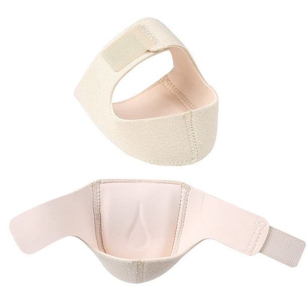 Almohadilla de silicona para el talón que alivia el dolor por descompresión y el dolor. Cubre el talón con velcro y calcetines protectores de gel ajustables.