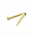 thumbnail image 5 of 10/20/50/100pcs Dia 1.2mm 1.5mm 2mm 3mm Pure Copper Brass Small Mini Round Head Nail for Furniture Hinge Drum Jewelry Chest Box, 5 of 6