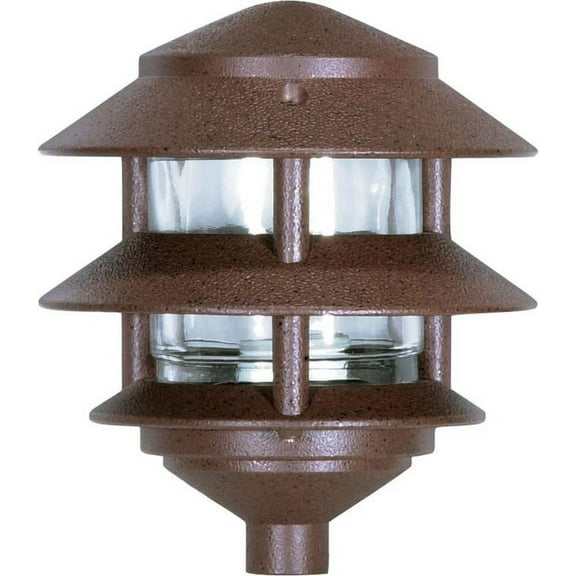 Nuvo Outdoor Post Fixture,1L,Pagoda Bronze SF76-632