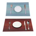 thumbnail image 2 of Bewildely 6X posavasos para comedor, Mantel Individual de escritorio, estilo nórdico Simple, decoraciones multiusos de amplio, decoración para Mostrada Rojo, 2 of 6