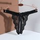 thumbnail image 1 of WILLBEST Calzones Niña Ropa Interior De Las Mujeres Abiertas Sexy Ropa Interior De Encaje Transparente T Pantalones Tanga, 1 of 3