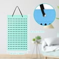 thumbnail image 6 of Organizer, Organizer Hanging Shoe Charm Holder,Portable Shoe Decoration Charms with 180 Holes,Charms Display Stand Wall Mounted Display Holder,Shoes Hanging light green, 6 of 6