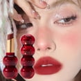 thumbnail image 2 of Wartleves Lápiz labial mate aterciopelado de larga duración, color brillante para estudiantes, lindo esmalte de labios G, 2 of 7
