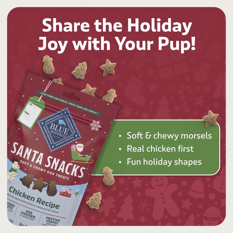 Blue Buffalo Dog Treats, Chicken, Soft, Chewy, Training Snacks