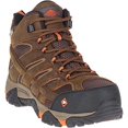 thumbnail image 2 of MERRELL WORK Men's Moab Vertex Mid WP Comp Toe Work Boot Clay - J11617  CLAY, 2 of 4