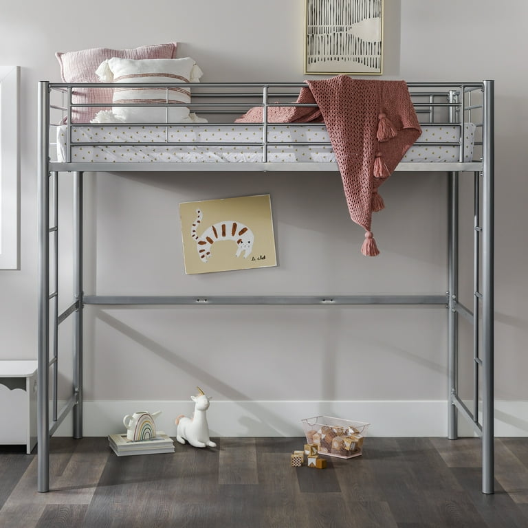 Walker edison twin loft bed online