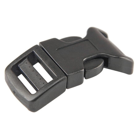 Release Buckle - 3/4 Inch Economy Contoured Side Release Plastic Buckles