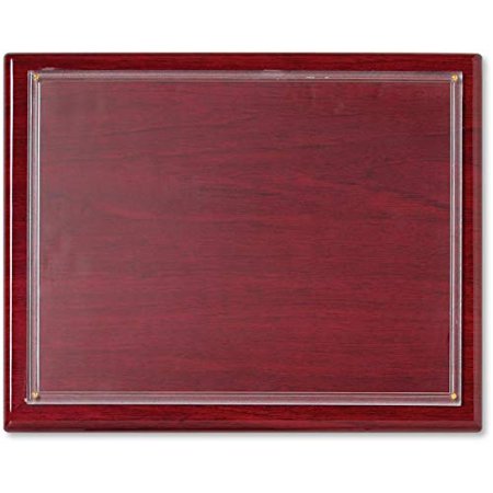 PaperDirect Red Cherry Finish Wood Slide-In Certificate Wall Plaque, 11.25 x 13.75 Inches, Holds 8.5 x 11 Inch Certificate, Recognition Award For School, Work, Appreciation Awards