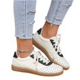 thumbnail image 5 of Willtoo Women's Retro Fashion Sneakers Casual Low Top Cow Faux Suede Walking Shoes, 5 of 5