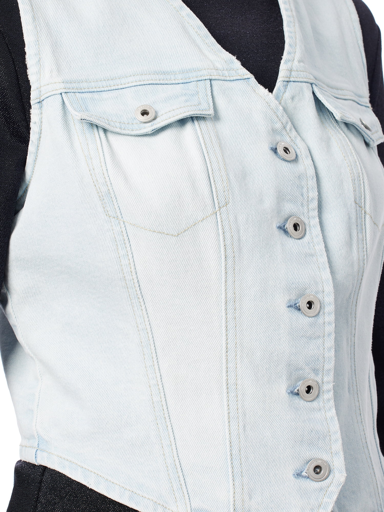 Jessica Simpson Women's and Women's Plus Denim Vest, Sizes XS-4X