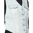 thumbnail image 4 of Jessica Simpson Women's and Women's Plus Denim Vest, Sizes XS-4X, 4 of 5