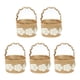 thumbnail image 5 of Cesta de regalo de dulces de 5 piezas, cesta de regalo de dulces de boda, cesta de flores de arpillera Estilo B, 5 of 9