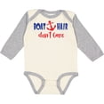 thumbnail image 3 of Inktastic Boat Hair Don't Care, Anchor, Sailing - Red Blue Boys or Girls Long Sleeve Baby Bodysuit, 3 of 5
