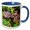 Blue/White, variant on 3drose, Grapes on Vine, Skaneateles, New York, Usa, 11oz Mug