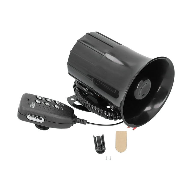 Car Alarm Horn,50W 120dB Car Loud Car Loud Alarm Car Warning Speaker Exquisite Design
