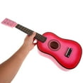 thumbnail image 2 of EASTIN 23 Inch Folk Acoustic Guitar Beginner Music Instrument 6-String Guitar Kids Toy (Pink), 2 of 7