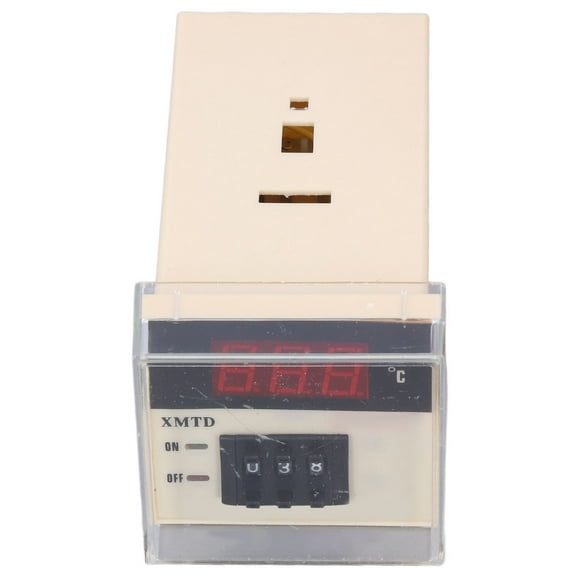 Régulateur de Température Électronique, Thermocouple de Type K Régulateur de Température de Coque Ignifuge pour Emballage