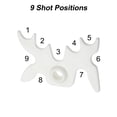 thumbnail image 6 of Uxcell Billiard Bridge Head Pool Billiard Cue Stick Bridge Plug In Billiard Accessories White 2 Pack, 6 of 6