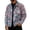 Pink, variant on GrmtClth Retro Mens Leaf Camo Comfort Fit Trucker Jacket Long Sleeve Snap Closure Loose Silhouette Fall Weekend Trip Outerwear Green M
