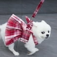 thumbnail image 6 of Leash Set Comfy Puppy Girl Skirt One-Piece with D Ring Pet Clothes for Walk Doggie Outfits Cat Apparel, 6 of 6
