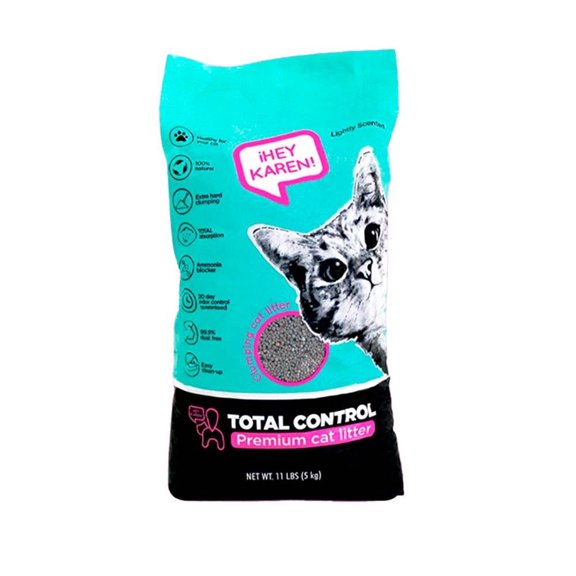Arena para Gato ¡Hey Karen! Premium Total Control 5 kg