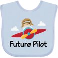thumbnail image 3 of Inktastic Future Pilot Airplane Boys Baby Bib, 3 of 4