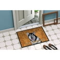 thumbnail image 2 of Carolines Treasures SC9507MAT Alaskan Malamute Door Mat Indoor Rug or Outdoor Welcome Mat 18x27 Doormat  27"L x 18"W, 2 of 4