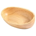 thumbnail image 1 of Plato de sushi de madera multiusos estilo japonés para fiestas, mesa de cocina y hogar. 17cmx10cm, 1 of 9