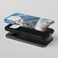thumbnail image 4 of Snow Mountain Landscape For All iPhone Series Tough Phone Case Realistic Nature Design Blue White Green, 4 of 7