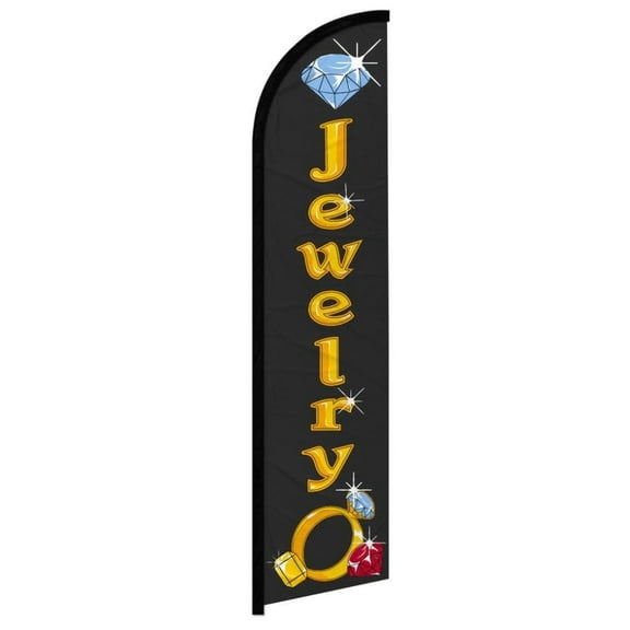 Jewelry Windless Banner Flag