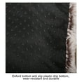 thumbnail image 2 of Methold Perrera para gatos de peluche rosa, cama cómoda y resistente a los arañazos para el amigo felino, perrera para perros de peluche con Suministros para perros Gris degradado L: 80*50 CM, 2 of 6