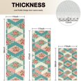 thumbnail image 4 of Pioneer Flower Floral Print Pattern Kitchen Rugs Sets Of 3,Kitchen Runner Rugs Non Skid Washable,Decorative Kitchen Floor Mats for Kitchen,Sink,Laundry,17X30 Inch + 17X47 Inch + 17X59 Inch, 4 of 6