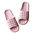 thumbnail image 3 of ibiyuan Womens Slippers Black Slides for Women Non Open Toe Walking Sandals Women Comfort Elegant Beach Shoes for Men for Beach, Pool, Dorm, Bathroom, Spa, Gym and Travel, 3 of 5