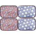 thumbnail image 2 of IGUOHAO 4pcs Hamster Cooling Mats Summer Cool Bed for Kitten Guinea Pig Hamster Small Animals Rabbit, 2 of 9