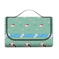 thumbnail image 2 of Xihbxyly Manta de Picnic Al Aire Libre, Tapete de Arena Portátil, Elegante Tapete de Picnic Extragrande, Ideal para Playa, Camping, Senderismo, Viajes, Conciertos Familiares Al Aire Libre, Fácil de L, 2 of 6