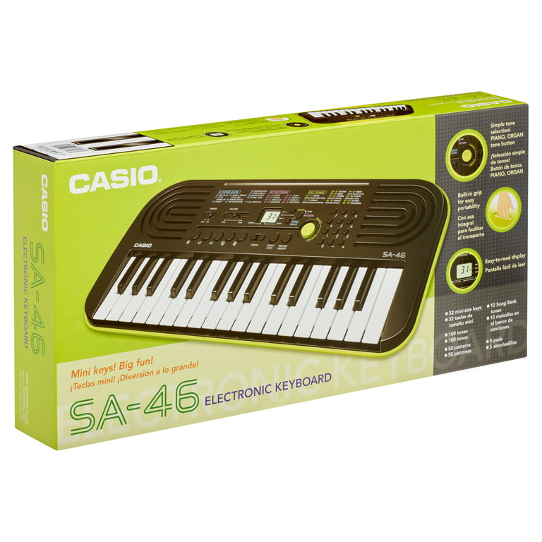 Manager Moske Signal Casio SA-46 32 Mini Keyboard - Walmart.com