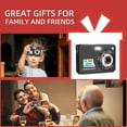 thumbnail image 4 of NBD Mini Digital Camera with 48MP 8X Digital Zoom Kids Compact Cameras for Photography, 2.7 Inch FHD Pocket Cameras Rechargeable C, 4 of 6