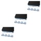 thumbnail image 3 of Bearachild 4Pcs Phone Charger Port Dustproof Plug Metal Stopper Plane Holiday Accessories Multi-functional Company Caps Household Parts Type1, 3 of 6
